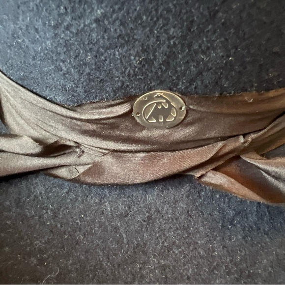 Freya x Veronica Beard S/M Hat Navy Blue Wool - Picture 5 of 12